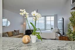 Modern Studio Near McCormick | Gym & Rooftop